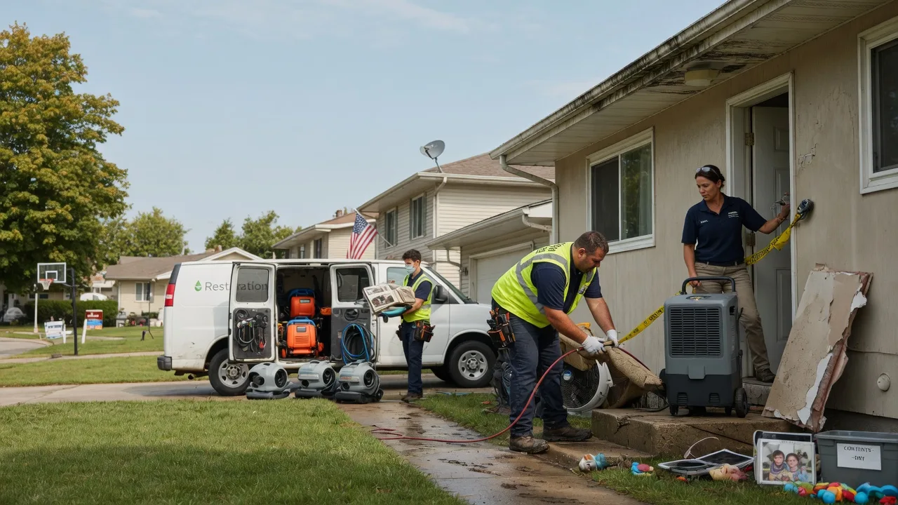 Water Damage Restoration in Colfax, IN near me